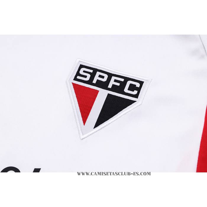 Chandal del Sao Paulo 23-24 Manga Corta Blanco